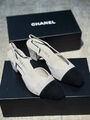 Туфли Chanel женский замша графитовый 195169-2