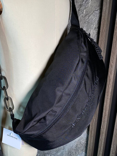 Мужская сумка слинг Balenciaga мужской нейлон черный 151523-3