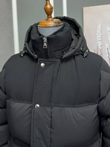 Мужской пуховик Moncler мужской черный 167553-6