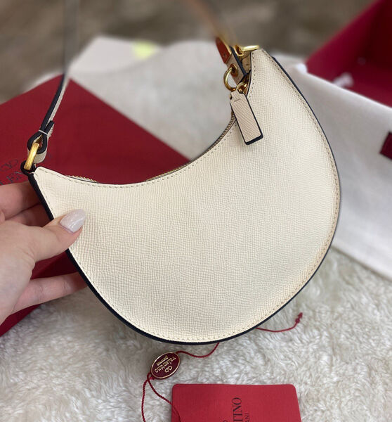 Сумка Valentino женский кожа белый 98738-3