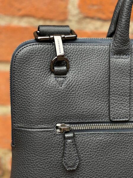 Мужской портфель Burberry мужской кожа черный 52111-7