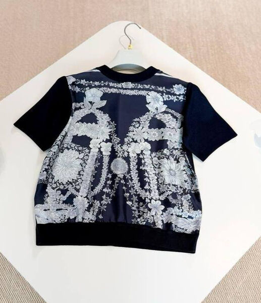 Футболка Hermès женский синий 194403-3