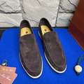 Мужские лоферы Loro Piana мужской замша 96293-5