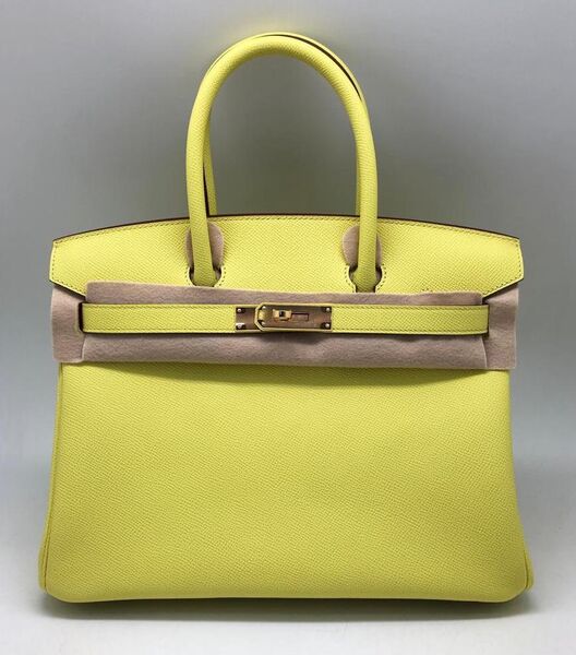Сумка Hermès Birkin 30 женский горчичный 75319