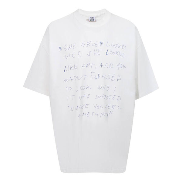 Мужская футболка Vetements мужской белый 173234-2