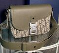 Мужская сумка мессенджер Christian Dior мужской кожа графитовый 155330-1