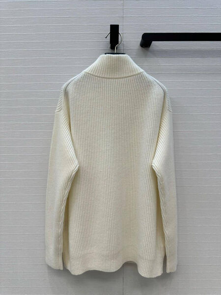 Кардиган Hermès женский вязаная ткань белый 199299-4