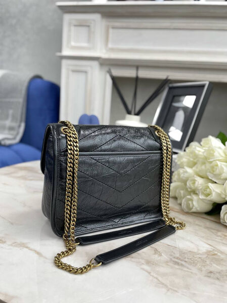 Сумка Saint Laurent женский кожа черный 97479-2