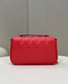 Сумка Fendi женский кожа бордовый 142100-3