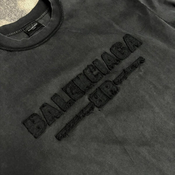 Мужской лонгслив Balenciaga мужской черный 175881-2