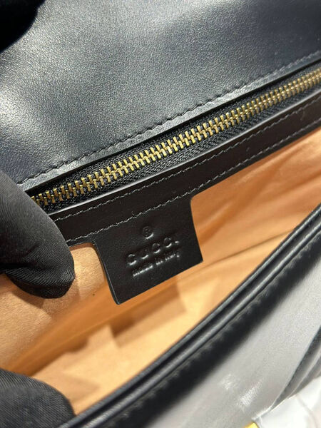 Сумка Gucci женский кожа черный 173634-3