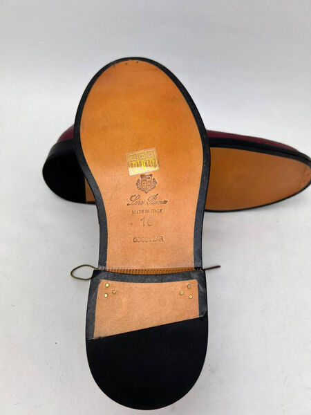 Мужские туфли Loro Piana мужской кожа черный 172918-5
