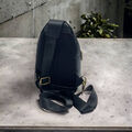 Мужская сумка слинг Gucci мужской кожа черный 123792-3