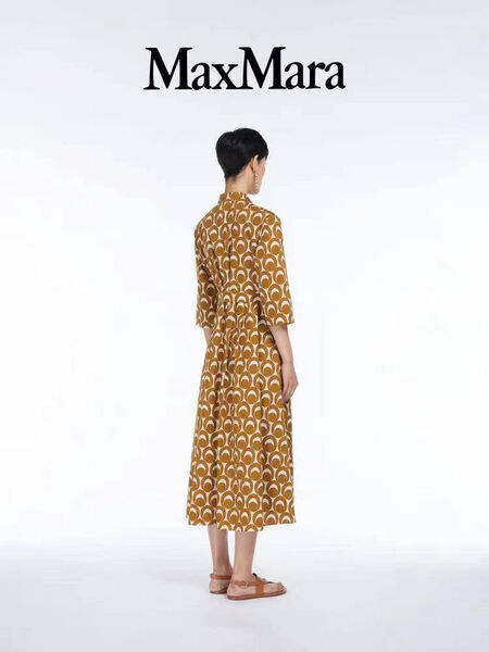 Платье Max Mara женский болотный 152969-2