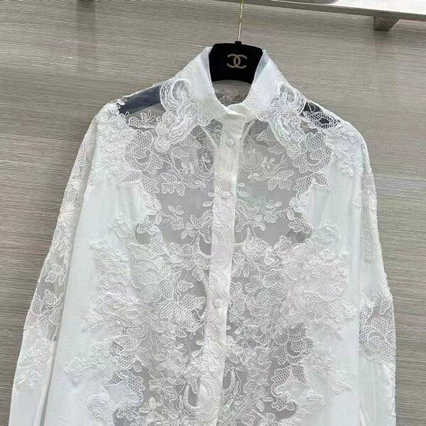 Рубашка Ermanno Scervino женский белый 155655-2