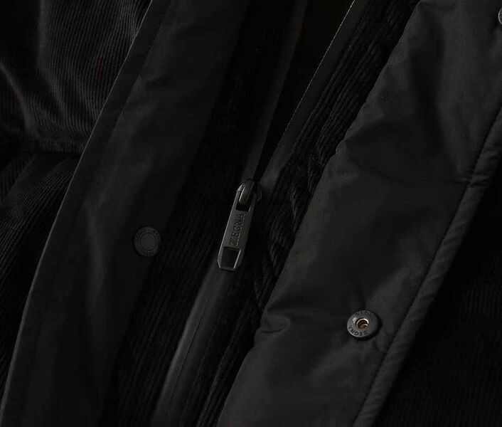 Мужской пуховик Zegna мужской черный 161533-6