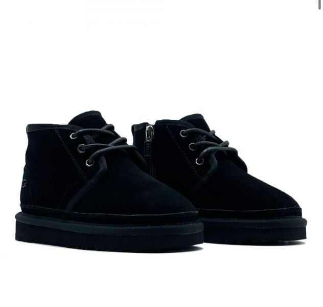 Детские угги Ugg овчина черный 177239