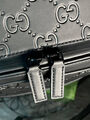 Мужской рюкзак Gucci мужской кожа черный 141873-9