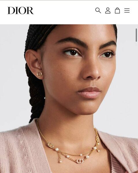 Серьги Dior бронзовый 175833-4