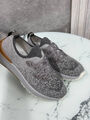 Мужские кроссовки Brunello Cucinelli мужской текстиль графитовый 184990-5