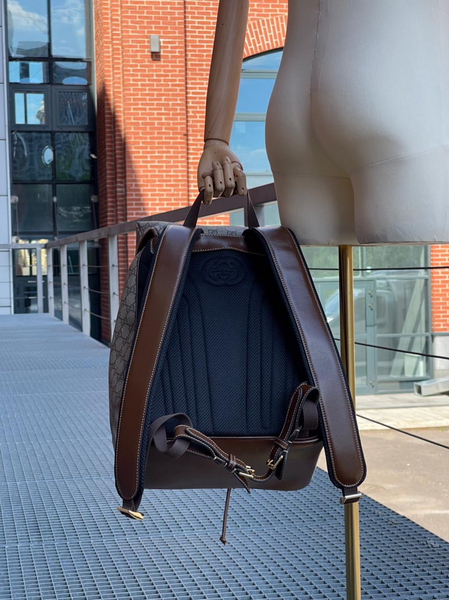 Рюкзак Gucci мужской канва графитовый 65099-8