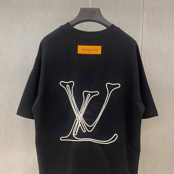 Мужская футболка Louis Vuitton мужской черный 172980-6