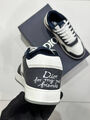 Мужские кроссовки Christian Dior мужской кожа белый 185018-4