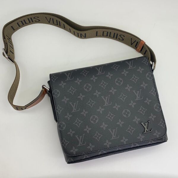 Мужская сумка мессенджер Louis Vuitton мужской канва графитовый 41194-2