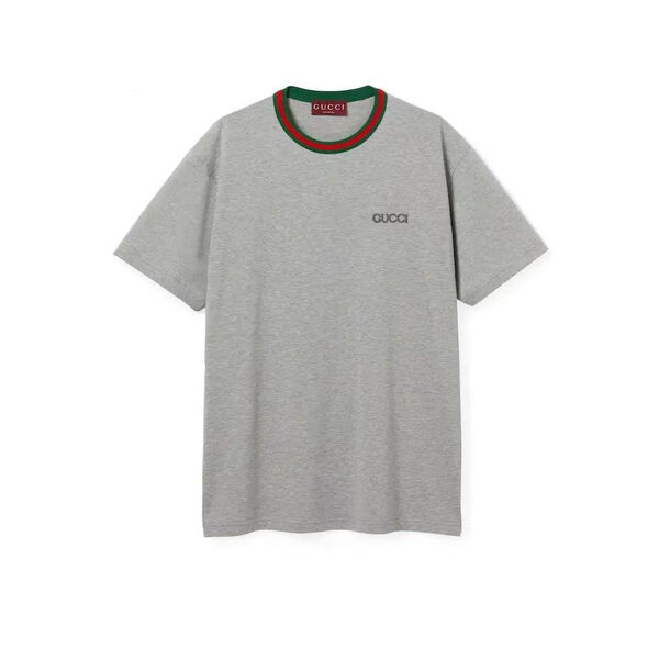 Футболка Gucci женский графитовый 183466-5