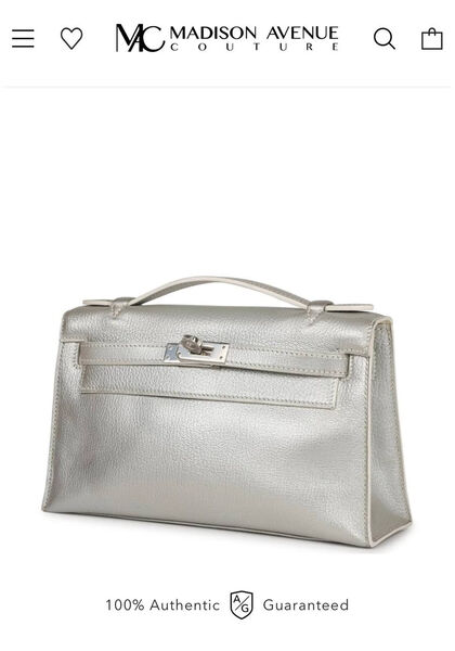 Сумка Hermèskelly Pochette женский кожа 150185-9