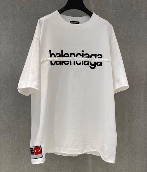 Мужская футболка Balenciaga мужской белый 173412