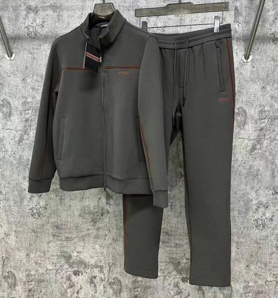 Мужской костюм Zegna мужской графитовый 160809