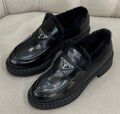 Лоферы Prada женский кожа черный 164469-1