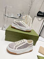 Кеды Gucci женский текстиль фиолетовый 114654-3