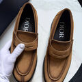 Мужские лоферы Christian Dior мужской замша 172237-4
