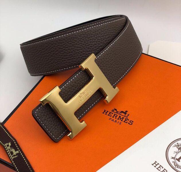 Мужской ремень Hermès мужской кожа 52593
