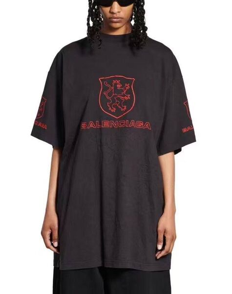 Футболка Balenciaga женский черный 179901