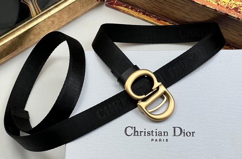 Женский ремень Christian Dior женский черный 21168