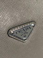 Мужской портфель Prada мужской кожа графитовый 170380-8