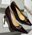 Туфли Tom Ford женский кожа бордовый 159497