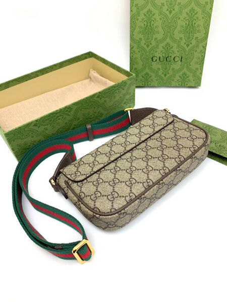 Сумка Gucci женский канва 133648-3