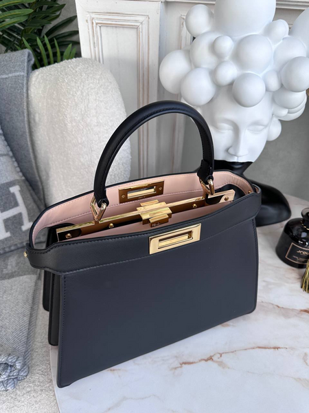 Сумка Fendi женский кожа черный 74473-5
