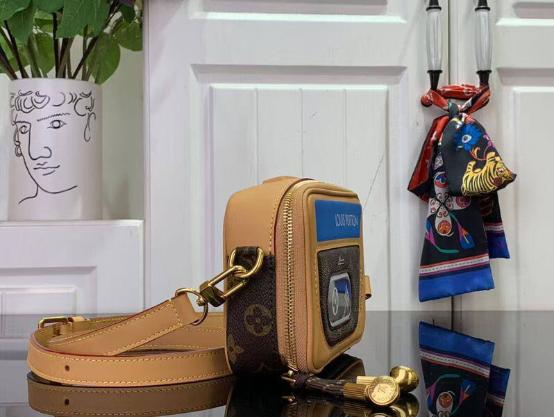 Сумка Louis Vuitton женский кожа бежевый 194115-2