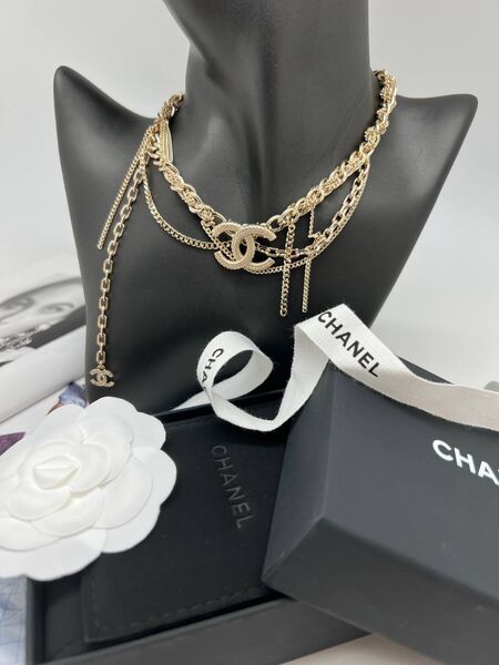 Колье Chanel бронзовый 175380