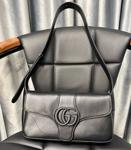 Сумка Gucci женский кожа черный 134010