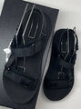 Мужские сандалии Prada мужской кожа черный 152240-5
