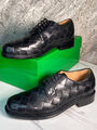 Мужские туфли Bottega Veneta мужской кожа черный 161430-2