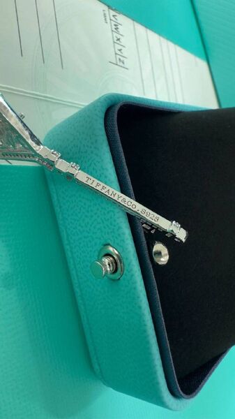Кулон «ключ» (с цепочкой) Tiffany & Co. женский серебро l2143602-1-2