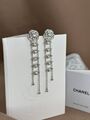 Серьги-трансформеры Chanel Camelia женский белое золото m5480502-1