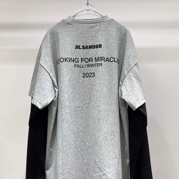 Мужской лонгслив Jil Sander мужской графитовый 132042-9
